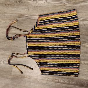 Texture & Thread Crochet Tank Top